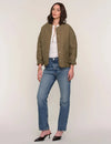 Heartloom Beck Jacket - Olive-Hand In Pocket