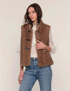Heartloom Hosk Vest- Fawn-Hand In Pocket