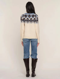 Heartloom Griffin Cardi - Ivory-Hand In Pocket