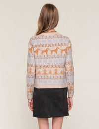 Heartloom Priya Sweater- Ivory-Hand In Pocket