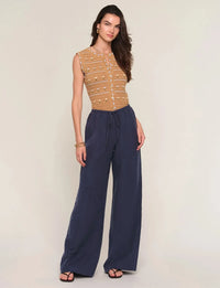 Heartloom Catalina Pant - Indigo-Hand In Pocket