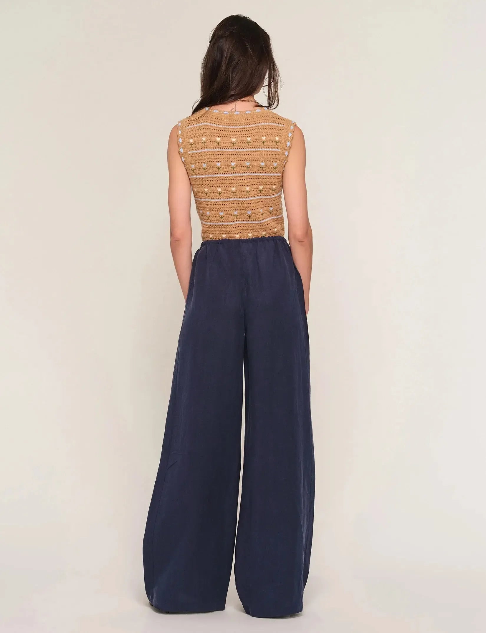 Heartloom Catalina Pant - Indigo-Hand In Pocket