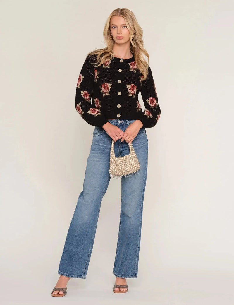 Heartloom Louis Cardigan - Black