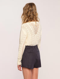 Heartloom Mimi Shorts - Navy ***FINAL SALE***-Hand In Pocket