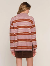 Heartloom Silas Sweater - Rust-Hand In Pocket