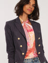 Heartloom Luciana Blazer - Navy-Hand In Pocket