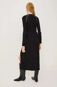 Rails Imara Maxi Dress - Black Oat-Hand In Pocket