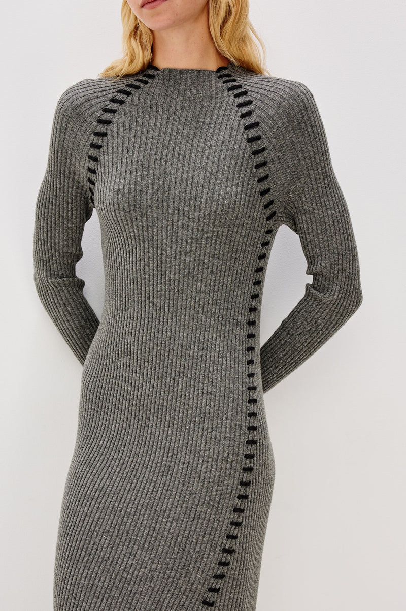 Rails Imara Maxi Dress- Charcoal