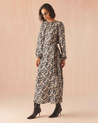 Omika Sammi Skirt - Fiona Porcini-Hand In Pocket