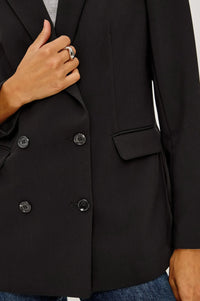 Rails Jac Blazer - Black-Hand In Pocket