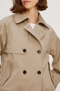 Rails Jett Jacket- Taupe-Hand In Pocket