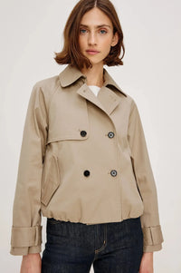 Rails Jett Jacket- Taupe-Hand In Pocket