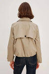 Rails Jett Jacket- Taupe-Hand In Pocket