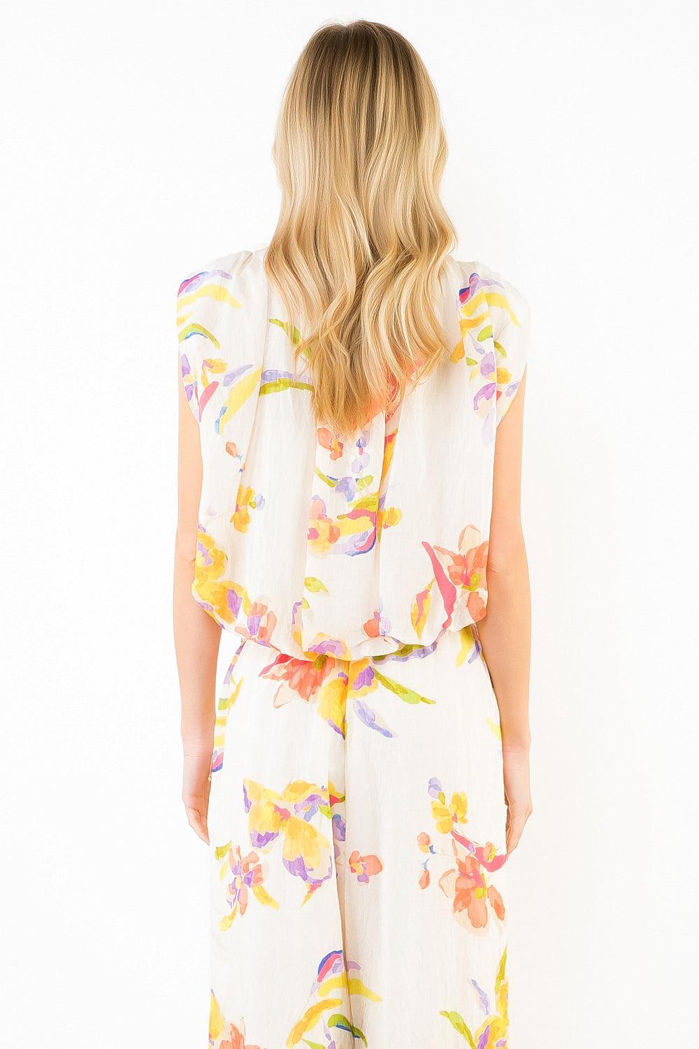 THML Anna Top - Cream-Hand In Pocket