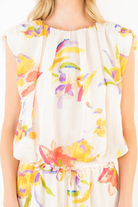 THML Anna Top - Cream-Hand In Pocket