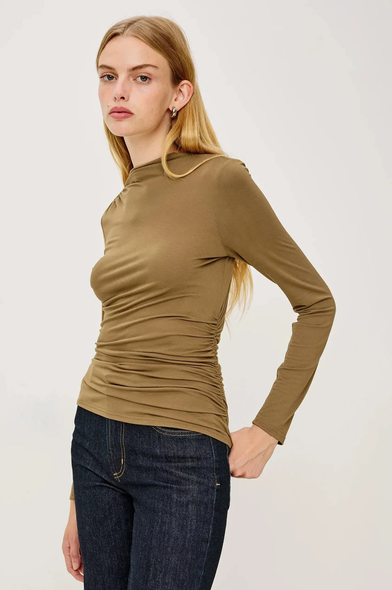 Rails Joelle Sweater - Ginger-Hand In Pocket