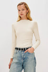 Rails Joelle Sweater- Ivory-Hand In Pocket