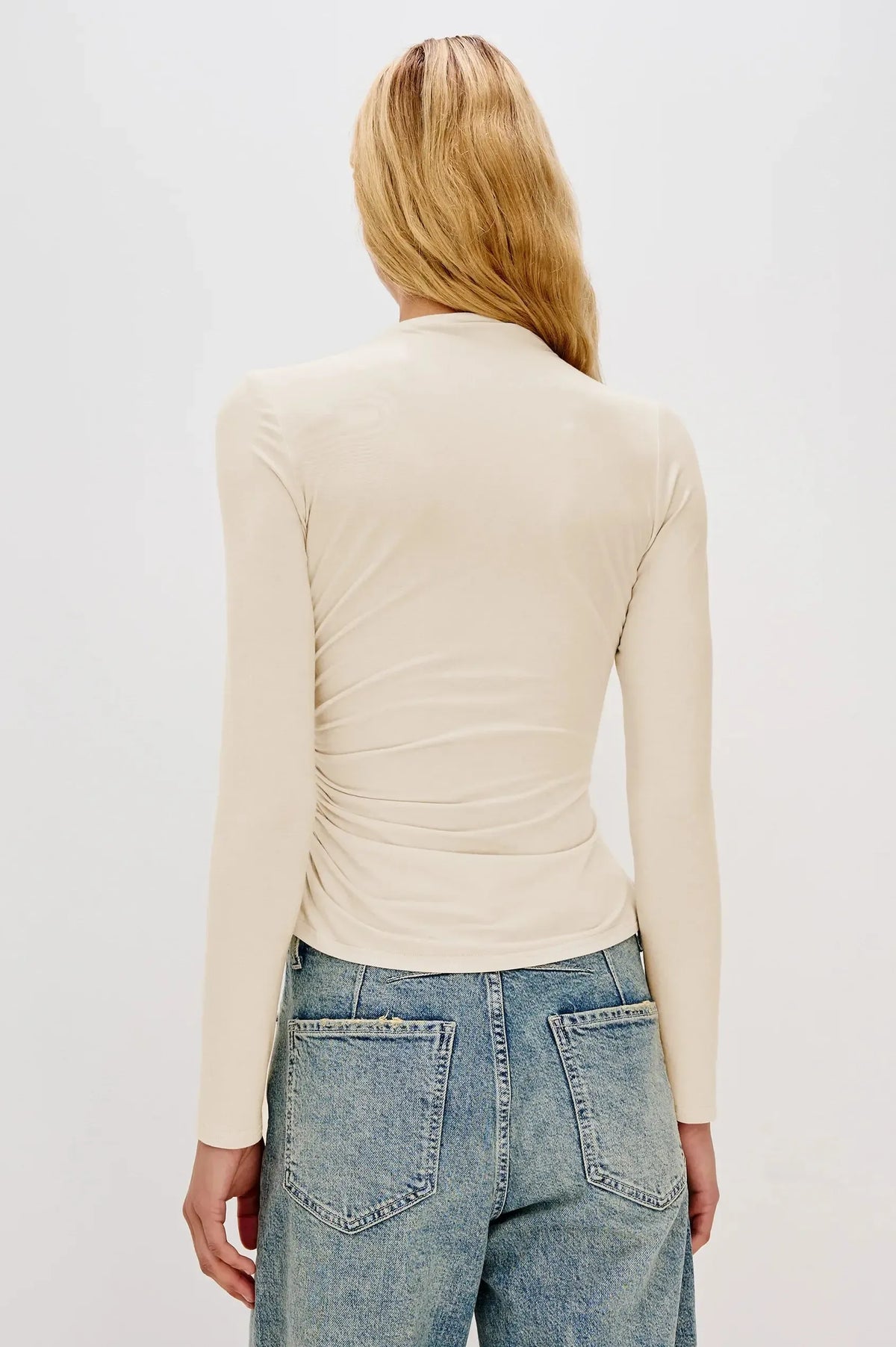 Rails Joelle Sweater- Ivory-Hand In Pocket