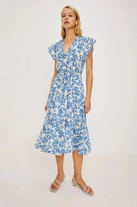 Rails Juni Dress - Azure Jasmine-Hand In Pocket