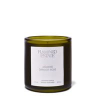 Flamingo Estate 8oz Candle - Jasmine Damask Rose-Hand In Pocket