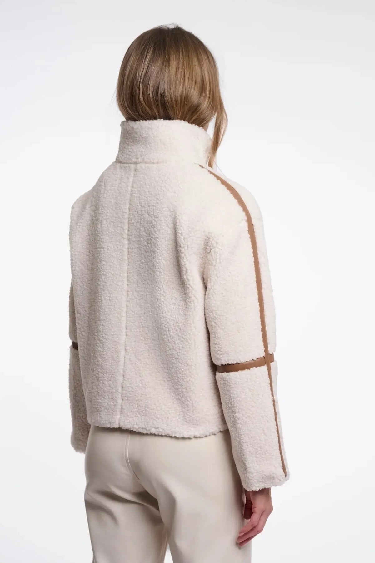 Rino & Pelle Jaydee Jacket With Zip Closure - Birch
