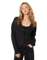 John & Jenn Sasha Cardigan- London Fog