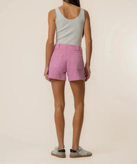 Kut Jane High Rise Utility Short - Cupcake-Hand In Pocket
