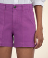Kut Jane High Rise Utility Shorts-Orchid-Hand In Pocket