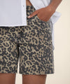 Kut Hailey High Rise Bermuda Shorts- Sage-Hand In Pocket