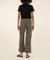 KUT Meg High Rise Wide Leg Denim- Wood-Hand In Pocket