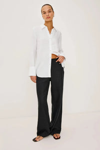 Rails Knox Top - White-Hand In Pocket