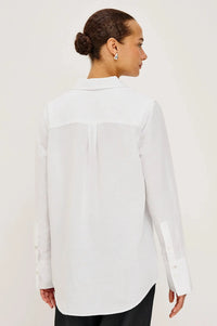 Rails Knox Top - White-Hand In Pocket