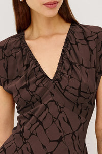 Rails Kourt Maxi Dress - Brown Obsidian-Hand In Pocket