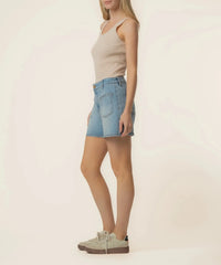 KUT Jane High Rise Long Short - Restore-Hand In Pocket