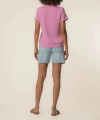 KUT Remington S/S Shirt - Cupcake-Hand In Pocket