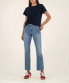 KUT Remington S/S Shirt- Navy-Hand In Pocket
