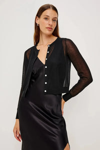 Rails Lakelyn Cardigan - Black-Hand In Pocket