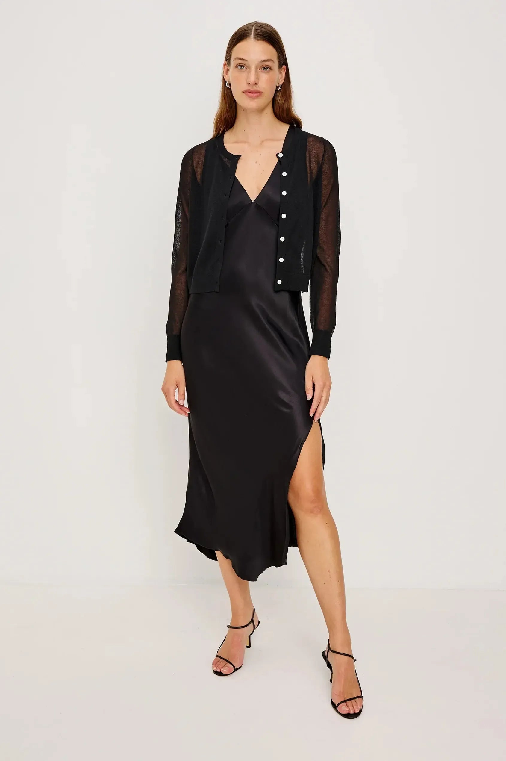 Rails Lakelyn Cardigan - Black-Hand In Pocket