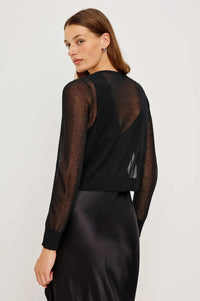 Rails Lakelyn Cardigan - Black-Hand In Pocket