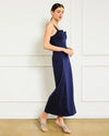 Line + Dot Perla Maxi Dress- Navy-Hand In Pocket