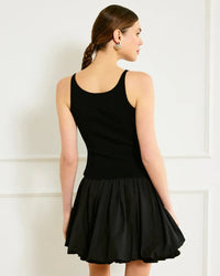 Line + Dot Praia Dress- Black-Hand In Pocket