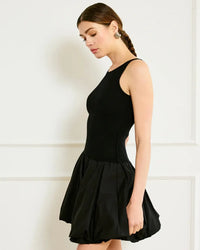 Line + Dot Praia Dress- Black-Hand In Pocket