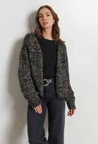 Line Iris Cardigan Harvest Night-Hand In Pocket