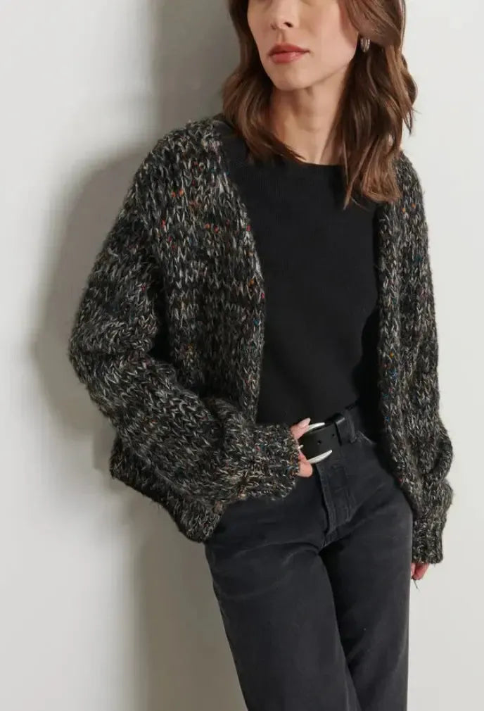 Line Iris Cardigan Harvest Night-Hand In Pocket