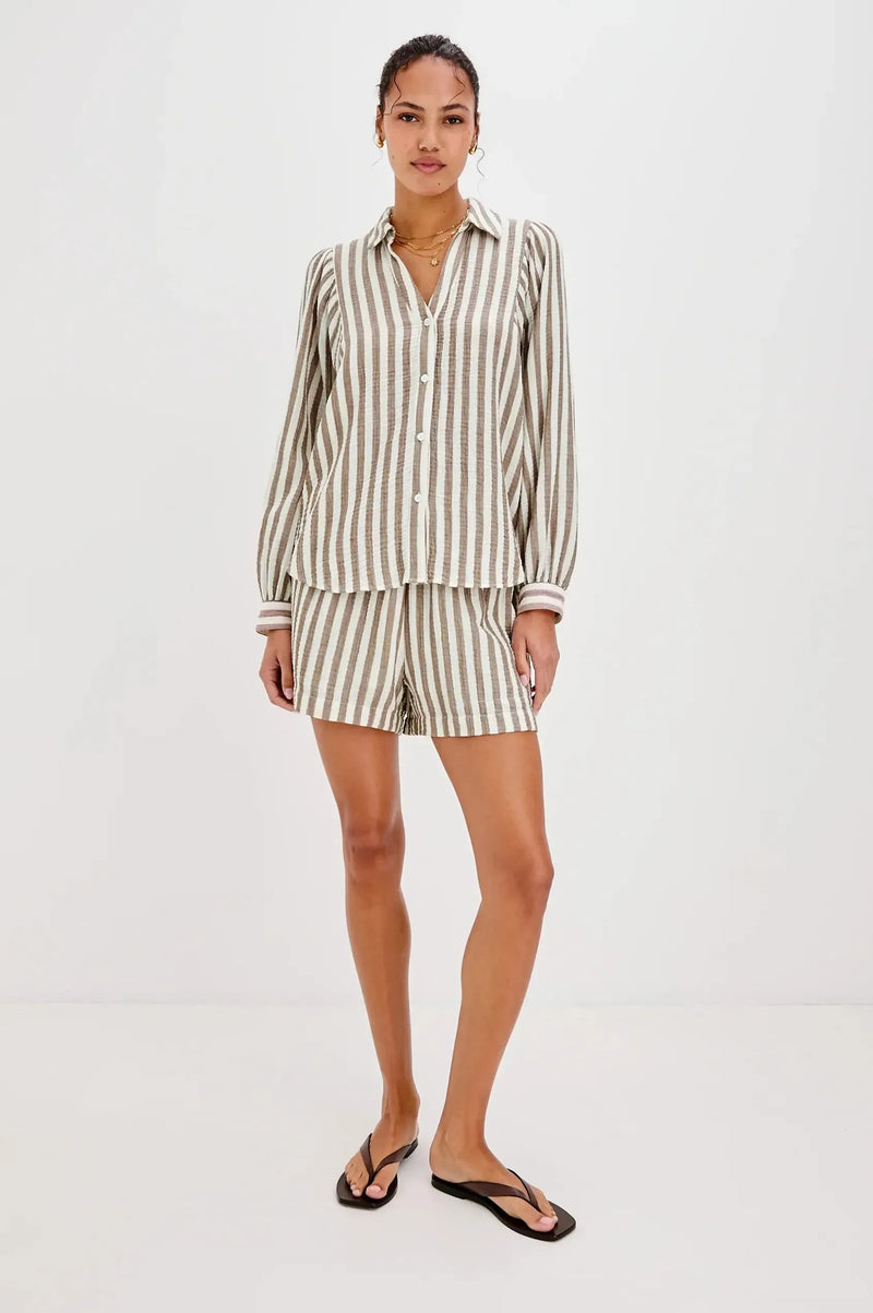Rails Lo Shirt- Milos Stripe-Hand In Pocket