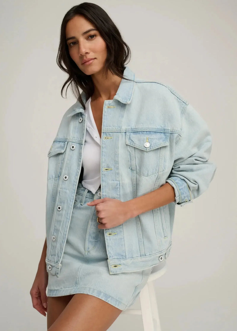 Favorite Daughter Otto Boyfriend Jacket - Freeport-Hand In Pocket