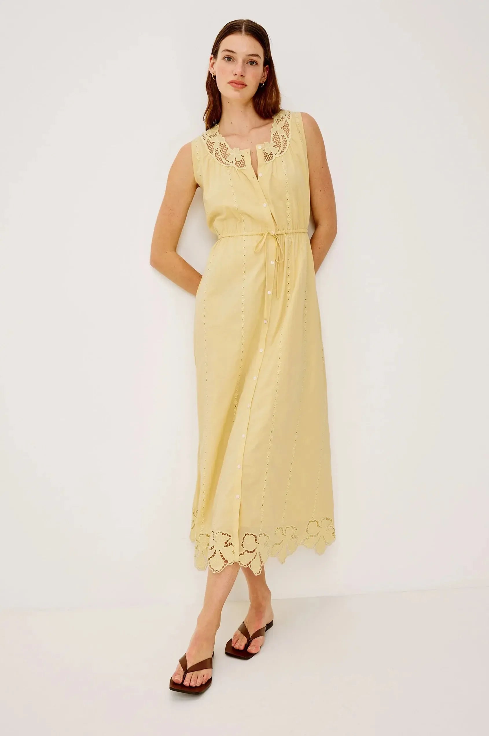 Rails Lorina Dress - Sunshine-Hand In Pocket