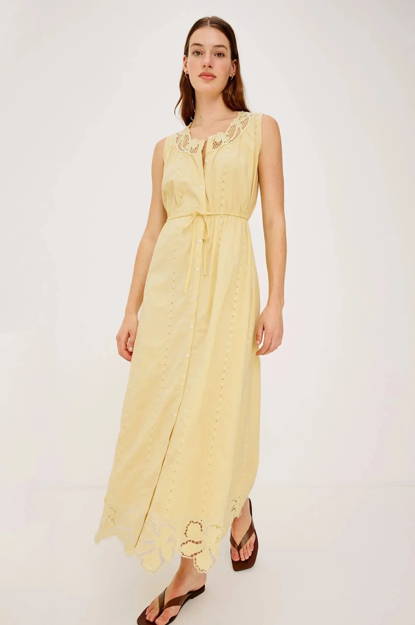 Rails Lorina Dress - Sunshine-Hand In Pocket