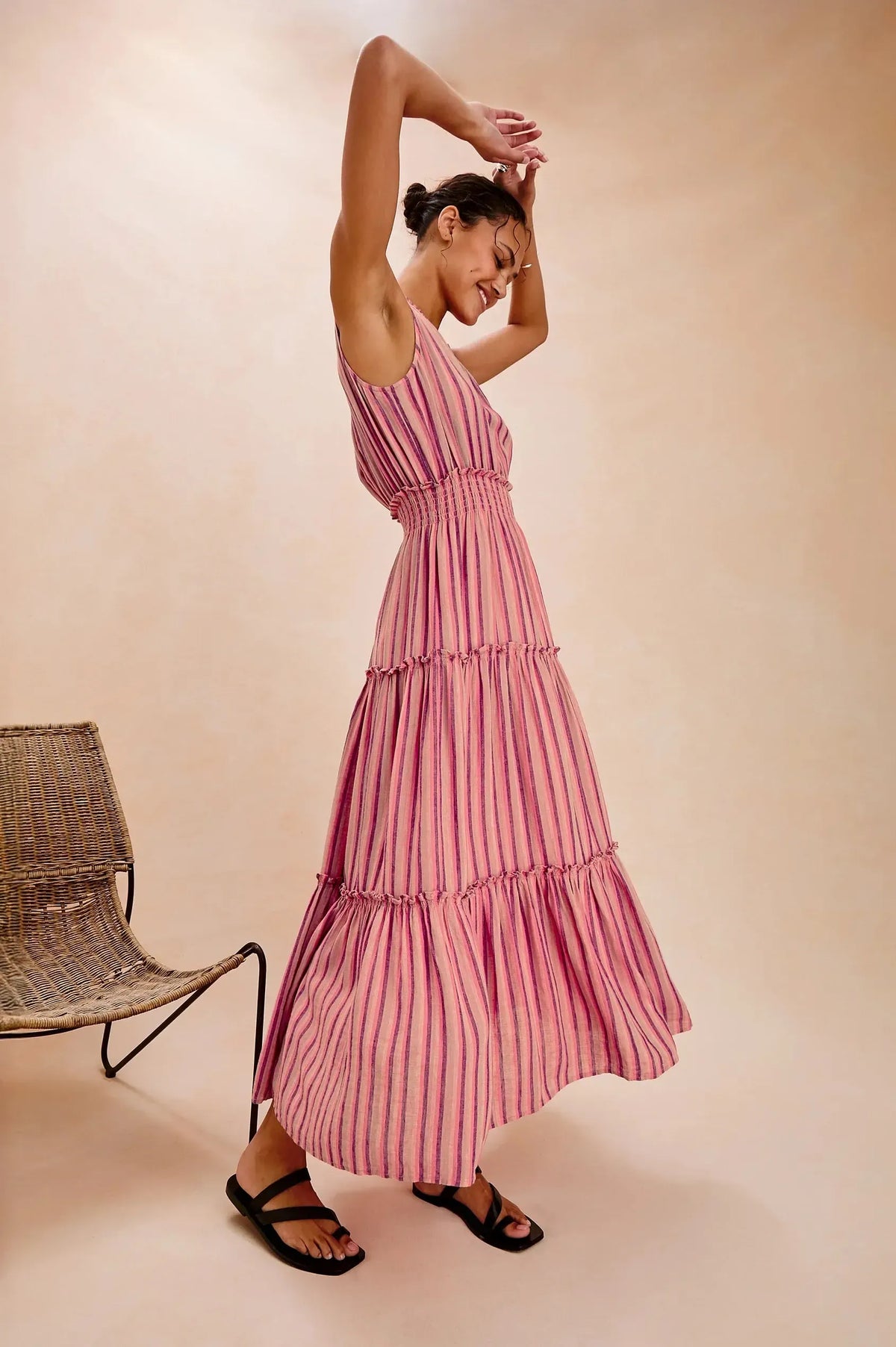 Rails LouLou Dress- Cabana Stripe-Hand In Pocket