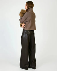 Line + Dot Hadley Sweater - Mocha-Hand In Pocket
